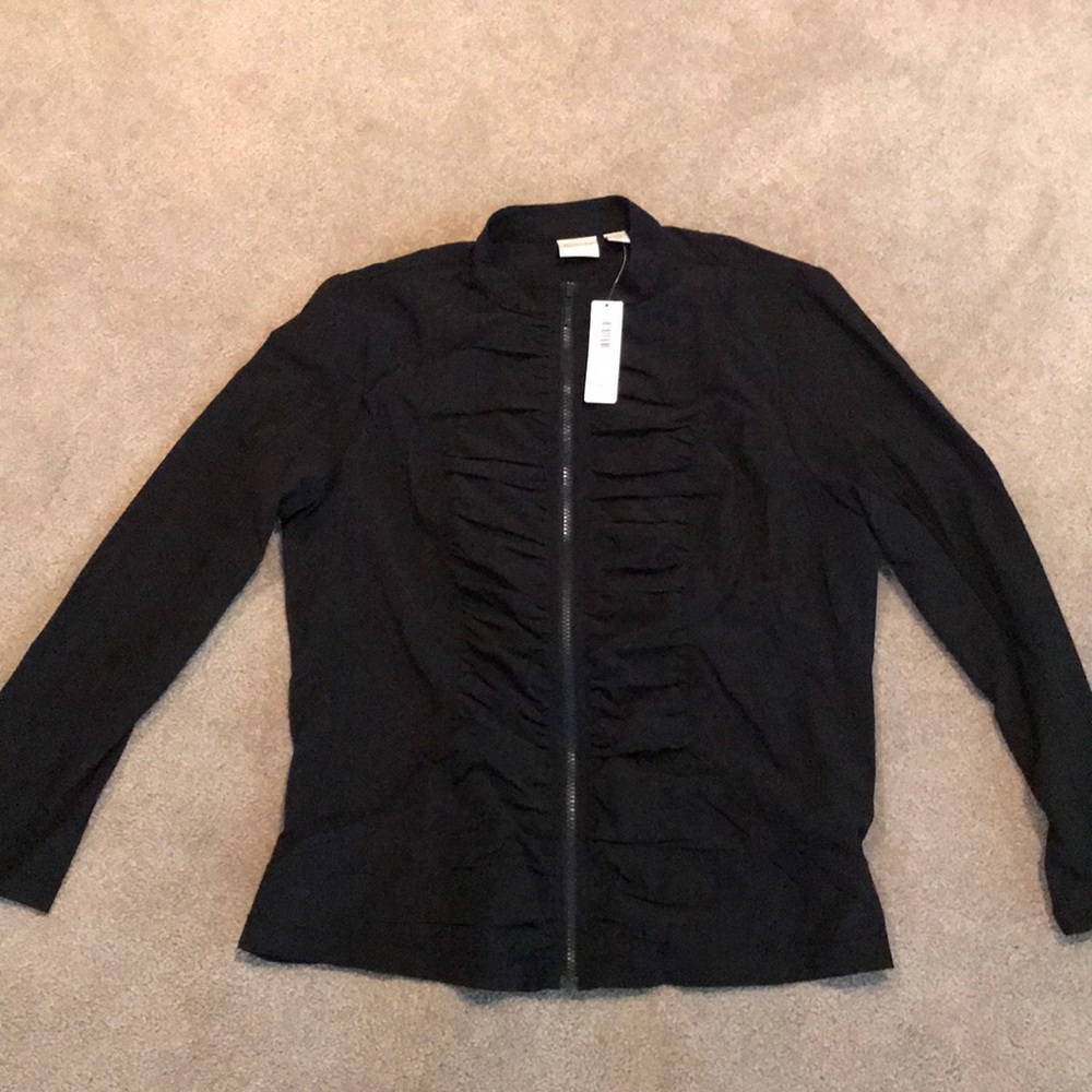 Chico’s Zenergy Ruched Jacked - Size 2